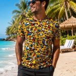 Bluzki MĘSKA_ size m-2xl _ paczka 12szt_ mix kolor 3034599