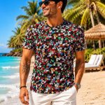 Bluzki MĘSKA_ size m-2xl _ paczka 12szt_ mix kolor 3034600