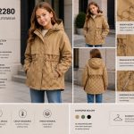 Kurtki DZIECIĘCA size 4-12 lat_ paczka 5szt _1 kolor 9836539