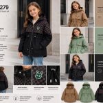 Kurtki DZIECIĘCA size 4-12 lat_ paczka 5szt _1 kolor 9836541