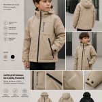 Kurtki DZIECIĘCA size 4-12 lat_ paczka 5szt _1 kolor 5919936