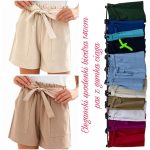 Spodenki Damskie wloskie_over size _paczka 6szt_mix kolor 8332987