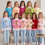 Swetry DZIECIĘCA numer 128-158_ paczka 10szt _mix kolor 8333853
