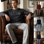 Piżamy MĘSKA_size m-3xl_paczka 10 szt_mixkolor