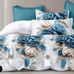 Komplet pościeli 5D 100% satyna – bawełna „” MILANO „” 4 Częściowy Rozmiar : 160/200cm 4963319