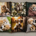 Poszewki na poduszkę Rozmiar : 40/40cm_Paczka : 12szt / mix wżoru 7053516