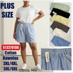Spodenki Damskie _size 3-6xl_paczka 12szt_mix kolor 3476641