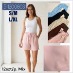 Spodenki Damskie _size s-xl_paczka 12szt_mix kolor 3476643