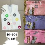 Swetry DZIECIĘCA rozm 80-104_ paczka 4szt _1 kolor 8793583