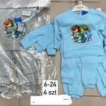 Komplety DZIECIĘCA size 6-24M_ paczka 4szt _1 kolor 8793596
