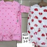 Body DZIECIĘCA size 3-9M_ paczka 6szt _mix kolor 8793676