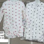 Body DZIECIĘCA size 3-12M_ paczka 4szt _1 kolor 8793677