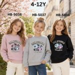 Bluza DZIECIĘCA size 4-12 lat_ paczka 15szt _mix kolor 5067818