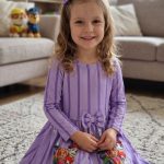 Sukienki DZIECIĘCA size 2-6 lat_ paczka 4szt _1 kolor 5067834