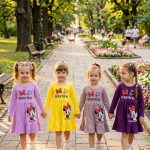 Sukienki DZIECIĘCA size 1-4 lat_ paczka 4szt _1 kolor 5067838