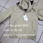 Kurtki MĘSKA_size m-3xl_paczka 5 szt_1kolor 9501900