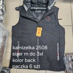 Kamizelki MĘSKA_size m-3xl_paczka 6 szt_1kolor