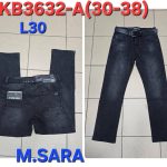 Spodnie JEANSOWE m.sara MĘSKA_size 30-38_paczka 12 szt_