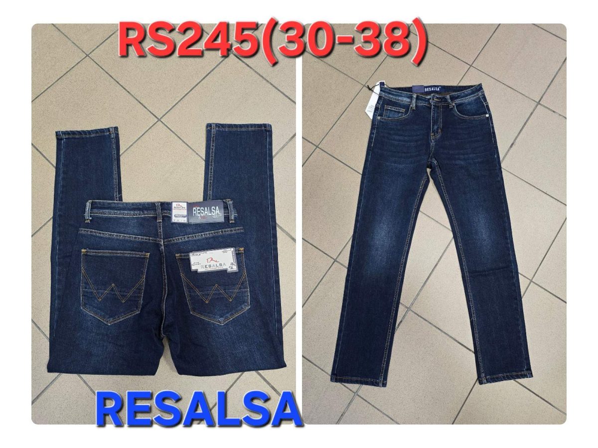 Spodnie JEANSOWE resalsa MĘSKA_size 30-38_paczka 10 szt_ 9382492