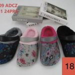 Buty Kapcie DAMSKIE (36-41 _24 par) 1200077