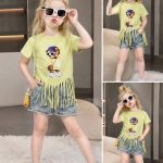 Bluzka DZIECIĘCA size 4-14 lat_ paczka 6szt _1 kolor 1396513