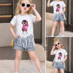 Bluzka DZIECIĘCA size 4-14 lat_ paczka 6szt _1 kolor 1396514
