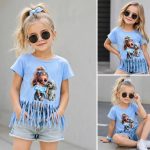 Bluzka DZIECIĘCA size 6-16 lat_ paczka 6szt _1 kolor 1396519