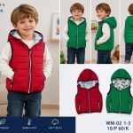 Kamizelki DZIECIĘCA size 1-5 lat_ paczka 10szt _mix kolor 1396537