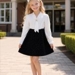 Sukienki DZIECIĘCA size 4-14 lat_ paczka 6szt _1 kolor 1396583