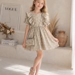 Sukienki DZIECIĘCA size 4-14 lat_ paczka 6szt _1 kolor 1396590