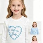 Bluzka DZIECIĘCA numer 116-146_ paczka 12szt _mix kolor 6663288
