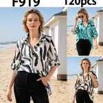 Koszule Damskie_ Size m-3xl _paczka 15szt_ mix kolor 3880549