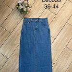 Spódnica długa Jeansowa Damskie _ Size 36-44_ paczka 10szt_ 2852700