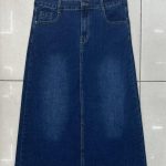 Spódnica długa Jeansowa Damskie _ Size 38-48_ paczka 12szt_