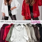 Bluzy Damskie wloskie_size uni_paczka 6szt_mix kolor 8811432