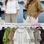 Bluzy Damskie wloskie_size uni_paczka 6szt_mix kolor 8811433