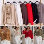 Koszule Damskie wloskie_ Size uni _paczka 6szt_mix kolor 1256028