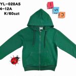 Bluza DZIECIĘCA size 4-12 lat_ paczka 5szt _1 kolor 8930977
