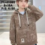 Bluza DZIECIĘCA size 8-16 lat_ paczka 5szt _1 kolor 8931010
