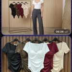 Body Damskie wloskie _size uni_ paczka 6szt_ mix kolor 9557734