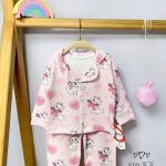 Komplety DZIECIĘCA rozm 9-24M_ paczka 4szt _1 kolor 3914902