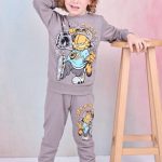 Komplety DZIECIĘCA size 3-10 lat_ paczka 5szt _1 kolor 3914905