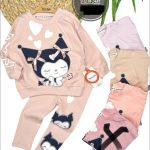 Komplety DZIECIĘCA rozm 9-24M_ paczka 4szt _1 kolor 3914913
