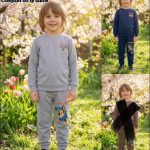 Komplety DZIECIĘCA size 3-6 lat_ paczka 4szt _1 kolor 3914818