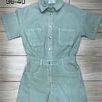 Kombinezony Jeansowe Damskie _size 36-40 _paczka 10szt_ 9829459