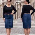 Spódnica krótka Jeansowa Damskie _size 30-42 _paczka 12szt_ 7897247