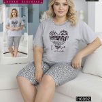 Piżamy DAMSKA TURECKA _size l-4xl_paczka 15 szt_mixkolor 6260255