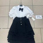 Sukienki DZIECIĘCA size 6-16 lat_ paczka 6szt _1 kolor 2004213