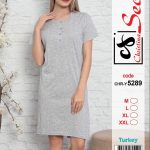 Koszule nocne DAMSKA TURECKA_size m-2xl_paczka 12 szt_mixkolor 2004327