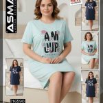 Koszule nocne DAMSKA TURECKA_size l-4xl_paczka 10 szt_mixkolor 2004342